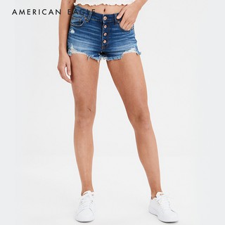 American Eagle High-Waisted Denim Short Short กางเกง ขาสั้น ผู้หญิง ยีนส์ เอวสูง  (EWSS 033-5440-929)