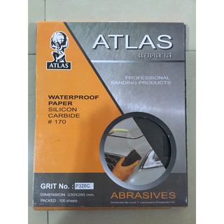 Atlas กระดาษทรายน้ำ waterproof paper