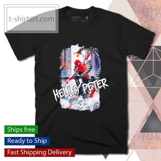 [S-5XL] เสื้อยืด ผ้าฝ้าย พิมพ์ลาย Spider Man No Way Home Hello Peter สําหรับผู้ชาย และผู้หญิง