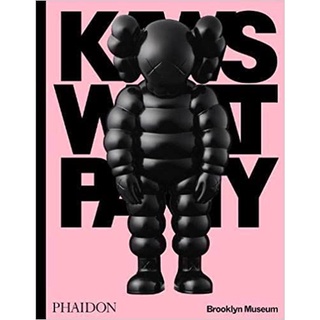 Kaws: What Party (Black on Pink edition) -- Hardback