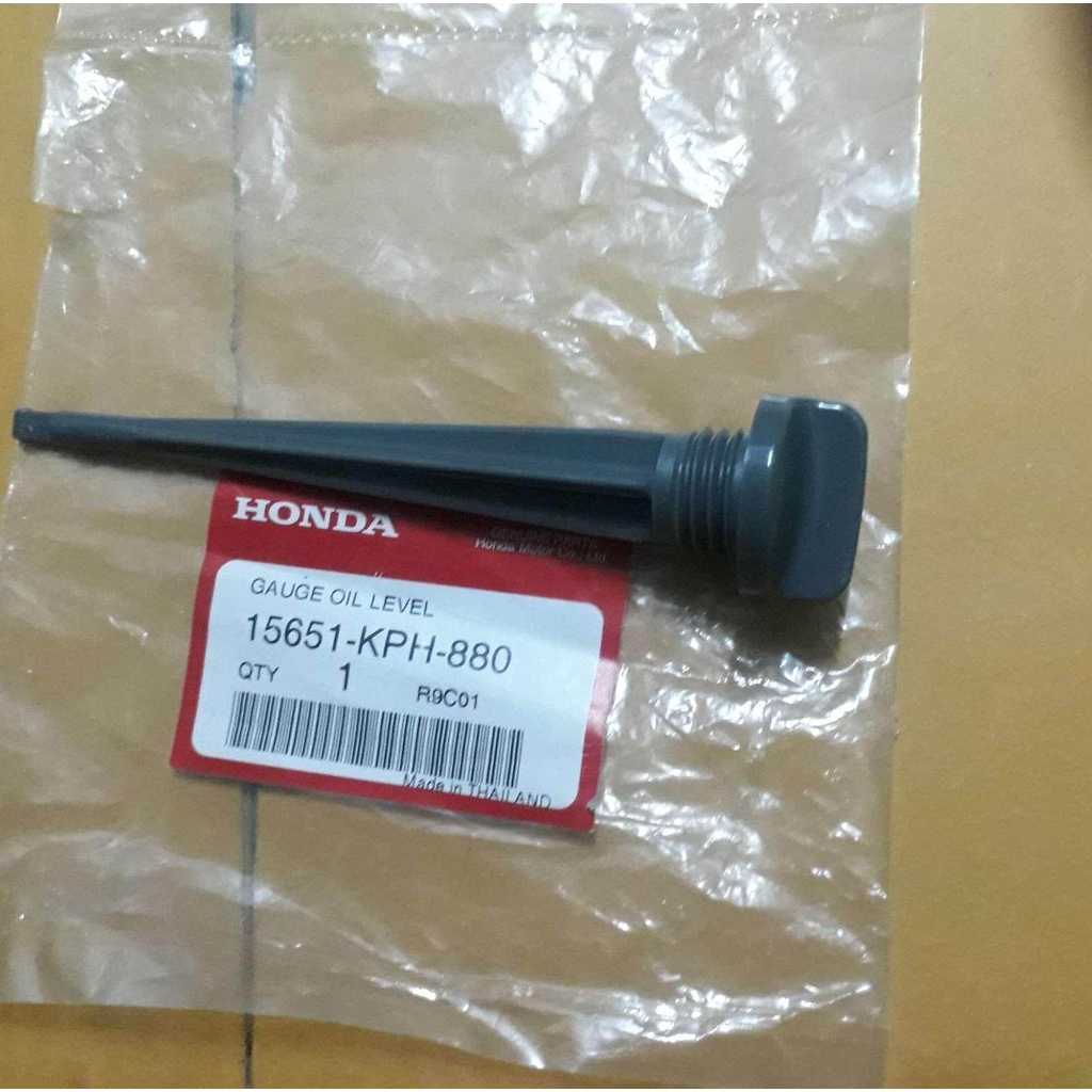 15651-KPH-880/91307-035-000ก้านวัดระดับน้ำมันเครื่องแท้ดรีม110i,เวฟ110i(สีเทา)super cub,1ชิ้น