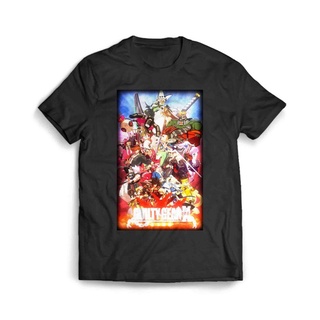 เสื้อผ้าผชเสื้อเชิ้ต Guilty Gear X RdS-5XL