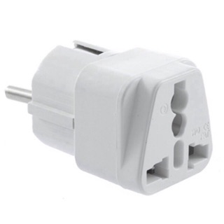 หัวปสั๊กUniversal Adapter US UA UK To EU Plug