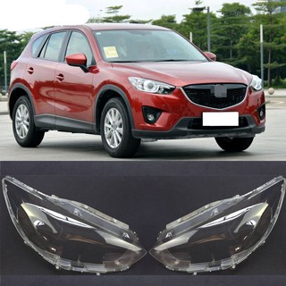 ฝาครอบเลนส์ไฟหน้า แบบใส แบบเปลี่ยน สําหรับ MAZDA CX-5 2012-2015