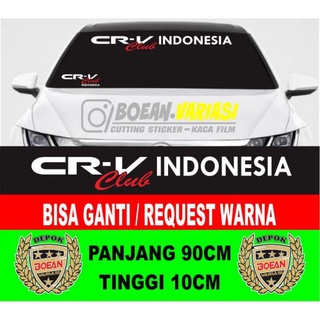 สติกเกอร์ติดกระจกรถยนต์ CRV CLUB INDONESIA