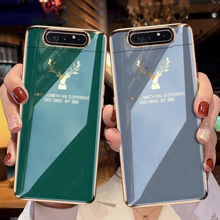 เคสโทรศัพท์มือถือแบบแข็งสําหรับ Samsung Galaxy A80 2019