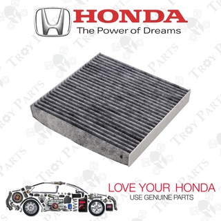 *Carbon* ไส้กรองเครื่องปรับอากาศห้องโดยสารรถยนต์ สําหรับ Honda Cabin TMO T9A Jazz TFO BRV HRV CRZ Civic FC 2016 CRV TME TB