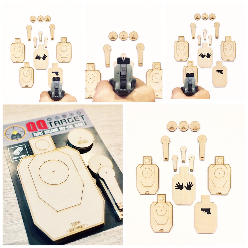 QQTarget IDPA เป้าซ้อม Dry-Fire ตามแบบ IDPA - IPSC และเป้าที่นิยมทั่ว ...