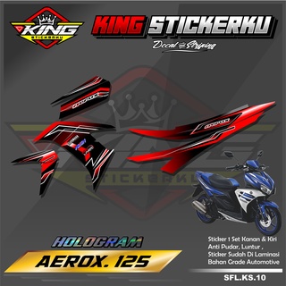 สติกเกอร์ติดตกแต่งรถจักรยานยนต์ Aerox 125 - Aerox 125. Ks.010