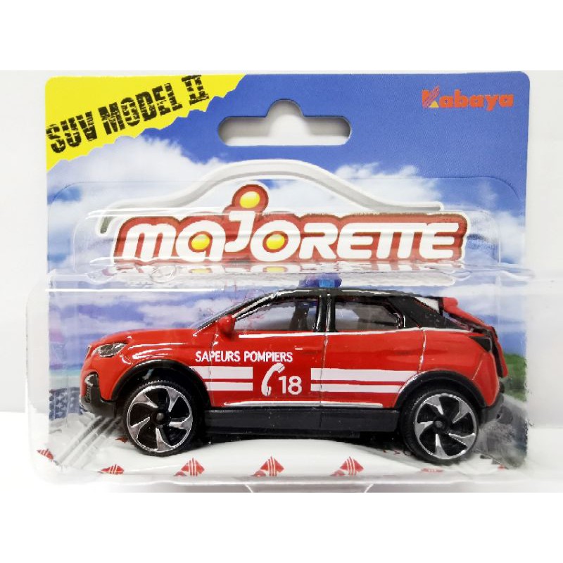 รถเหล็ก Majorette Peugeot 3008 GT Sapeurs Pompiers #18