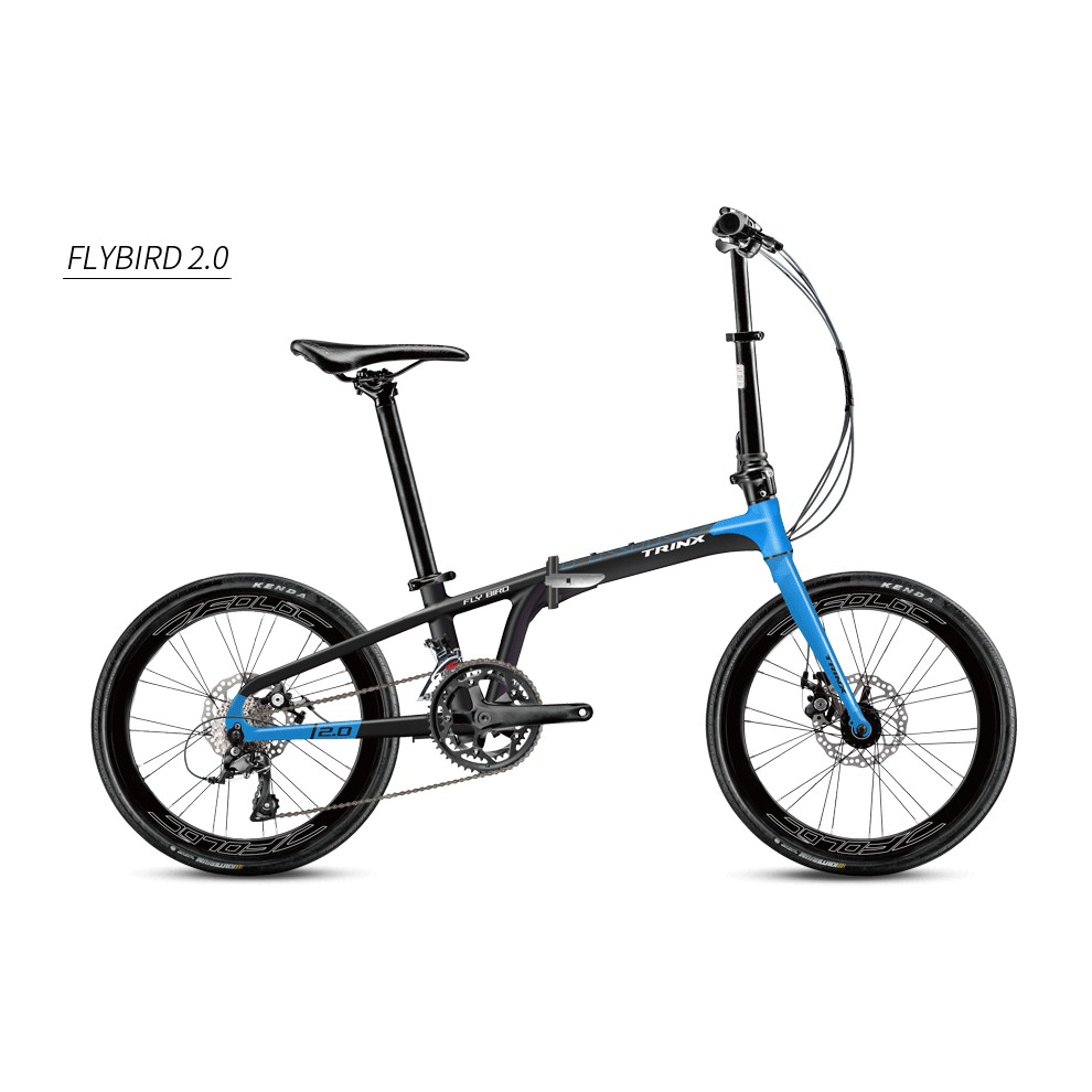 จักรยานพับได้ TRINX FLYBIRD 2.0 เฟรมอลูมิเนียม 20 นิ้ว ดุมแบร์ริ่ง 16 สปีด 2020