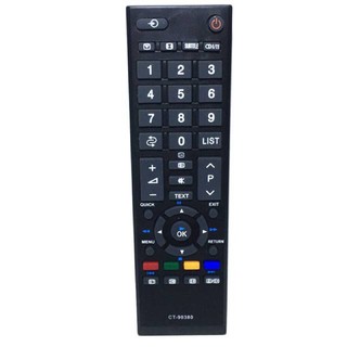 รีโมท TV TOSHIBA รหัสที่รีโมท CT-90380