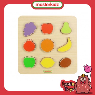 Masterkidz ของเล่นเสริมทักษะ บอร์ดคัดแยกรูปทรงผลไม้สุดน่ารัก Fruit Shape Sorting Board