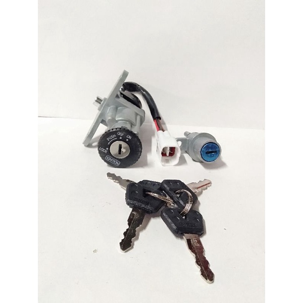 YAMAHA Y125Z 125Z Y125 Z MAIN SWITCH SET COMP SET KUNCI SET KEY SET SUIS KUNCI SUIZ 4 KEY 4 KUNCI DO