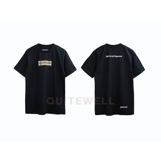 เสื้อยืดโอเวอร์ไซส์QW_T_81-1 NOT BURRY BLACK ดำS-3XL