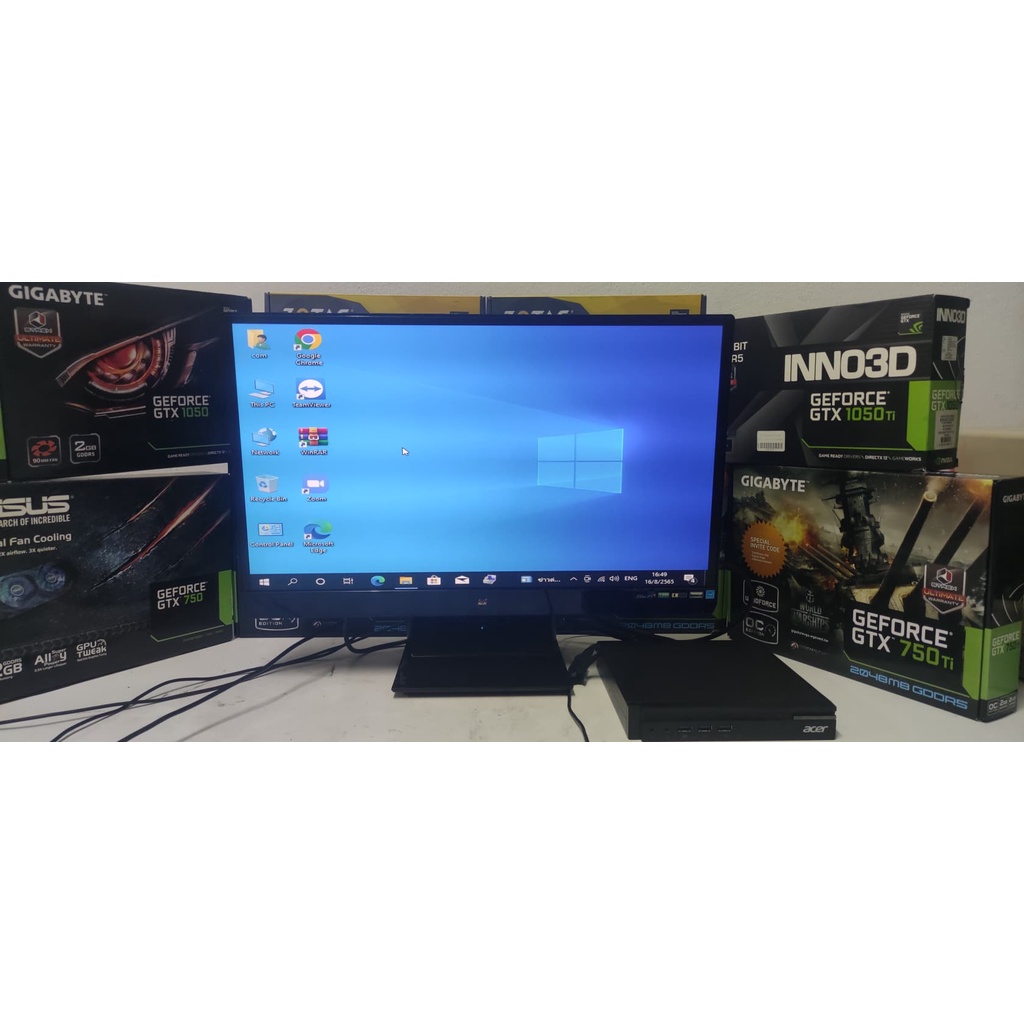 ขายคอมพิวเตอร์เครื่องเล็ก Acer veriton n4640g i5 gen6 ประหยัดพื้นที่ มี wifi bluetooth ในตัว