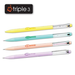 Triple3 ดินสอกดข้าง 0.5MM.(Pencil 0.5 mm "333") 1 แพ็ค