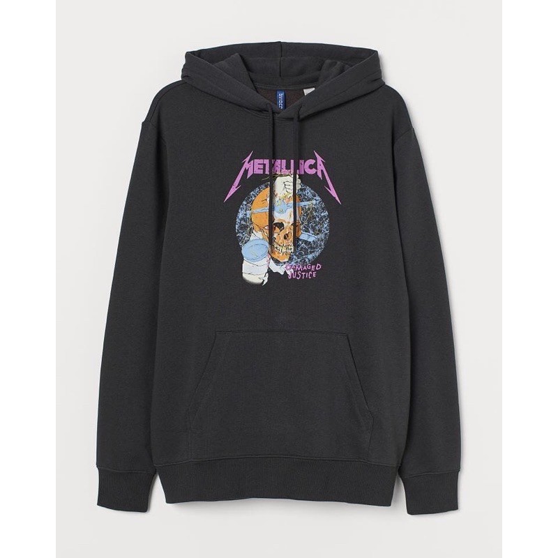 H&M METALLICA JUSTICE HOODIE