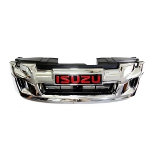 กระจังหน้ารถ D-MAX all new 2012 พร้อม logo แดง