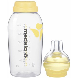 Medela Calma Breastmilk Feeding 8oz ออกแบบมาเลียนแบบธรรมชาติของหัวนมแม่มากที่สุด