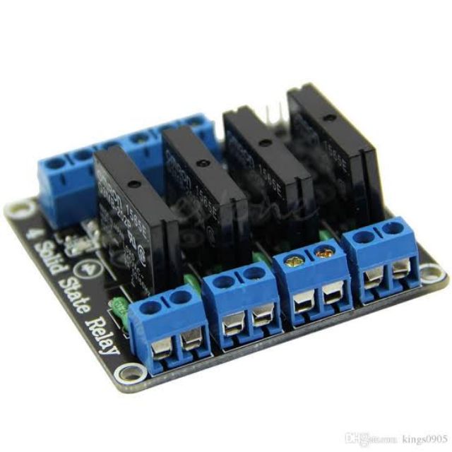 4 Channel 5V 2A Solid State Relay (SSR)