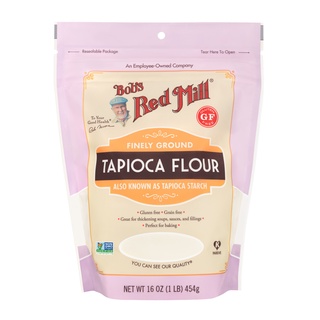 บ็อบส์เรดมิล แป้งมันสำปะหลัง 454 กรัม - Tapioca Flour 454g Bobs Red Mill brand