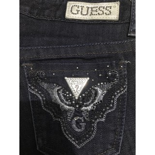 ส่งฟรี!! กางเกงยีนส์แบรนเนมมือ2ของแท้ Guess เอว24 สะโพก34 เป้า7.5 รอบขา18นิ้วค่ะ😍  พร้อมส่งมากค่ะ🥺🥳‼️