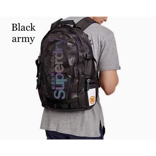 🔥กระเป๋าเป้สะพายหลัง Superdry รุ่น Tarpaulin กระเป๋าเป้กันน้…