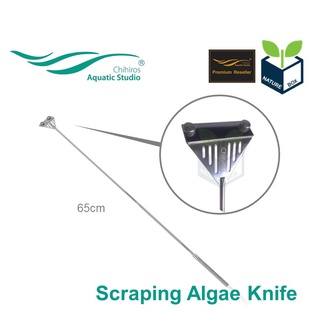 Chihiros Pro Scraping algae knife 65cm (มีสินค้าพร้อมส่ง) เครื่องมือขูดตะไคร่ ที่ขัดตะไคร่ สำหรับตู้ไม้น้ำตู้ปลา ยาว65ซม