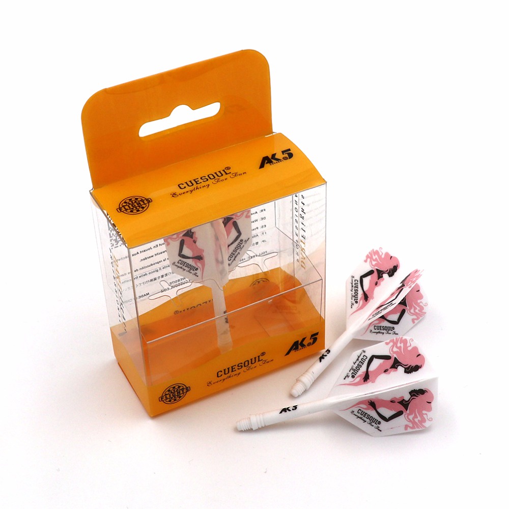 CUESOUL AK5 Integrated Dart Shaft และ Flights 21mm/28mm/33mm ,ชุด 3 ชิ้น
