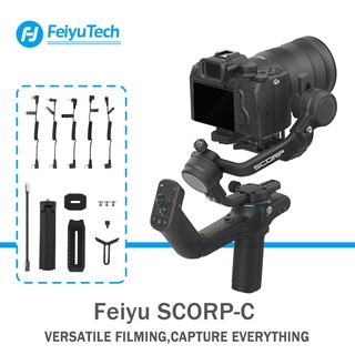 Feiyutech 2022 ใหม่ Feiyu SCORP-C ด้ามจับไม้กันสั่น 3 แกน สําหรับกล้อง DSLR พร้อมขาตั้งกล้อง