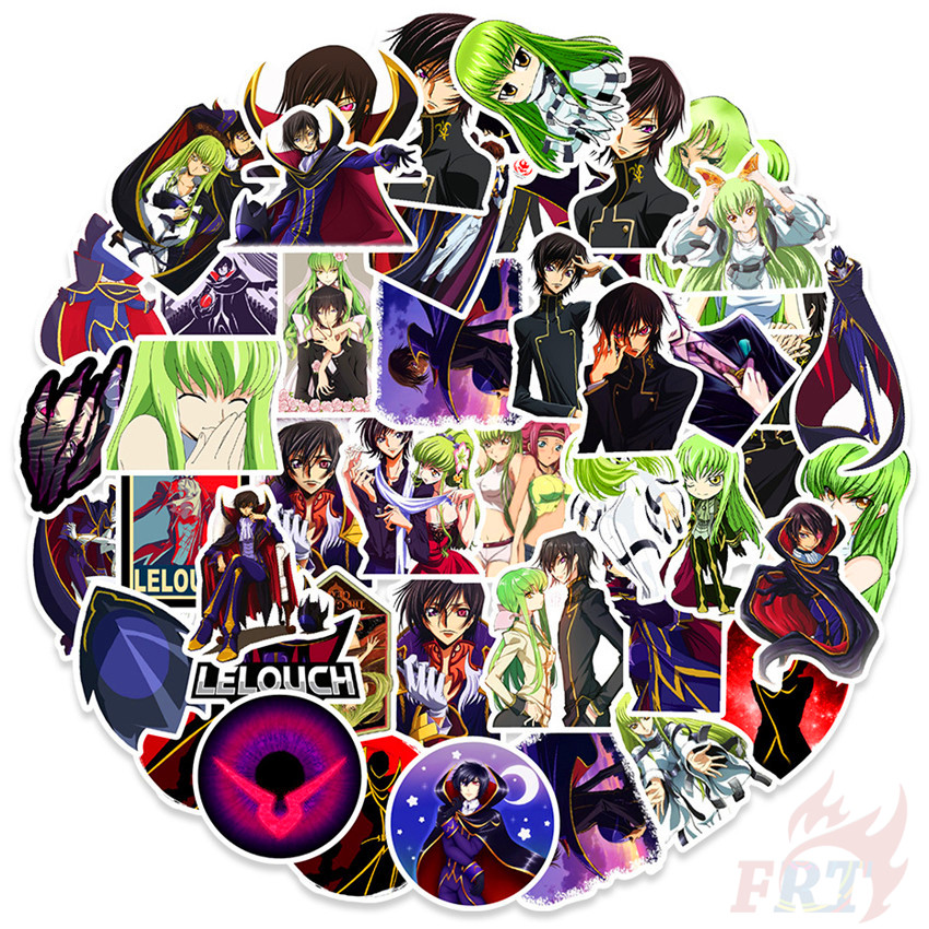 50ชิ้น/เซ็ต ❉ Code GEASS Lelouch of the Rebellion Series 01 สติ๊กเกอร์ ❉ อะนิเมะ Lelouch Lamperouge 