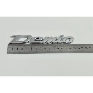 เดมิโอ้ โลโก้ มาสด้า งานพลาสติก มีกาวพร้อมติดตั้ง MAZDA 2 MAZDASPEED Demio letter 3D logo emblem rear trunk