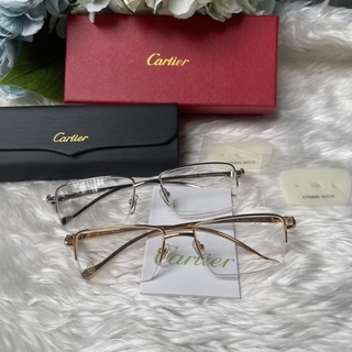 กรอบแว่น cartier ครึ่งกรอบ พรีเมี่ยมมาก