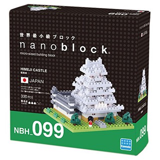 ของแท้จากญี่ปุ่น🧡 Kawada NBH_099 Nanoblock Himeji Castle ตัวต่อนาโนบล็อคปราสาทฮิเมจิ