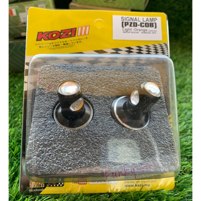 KOZI โคมไฟป้าย LED Y15ZR NVX RS150 R15 R25 BENELLI Z800 Z900 SUPERBIKE UNIVERSAL PZD-C0B