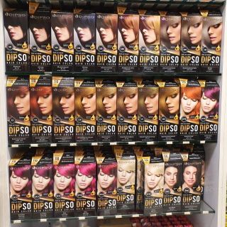 Dipso Hair color ดิ๊พโซ่ แฮร์ คัลเลอร์ 110ml. S21 - S27