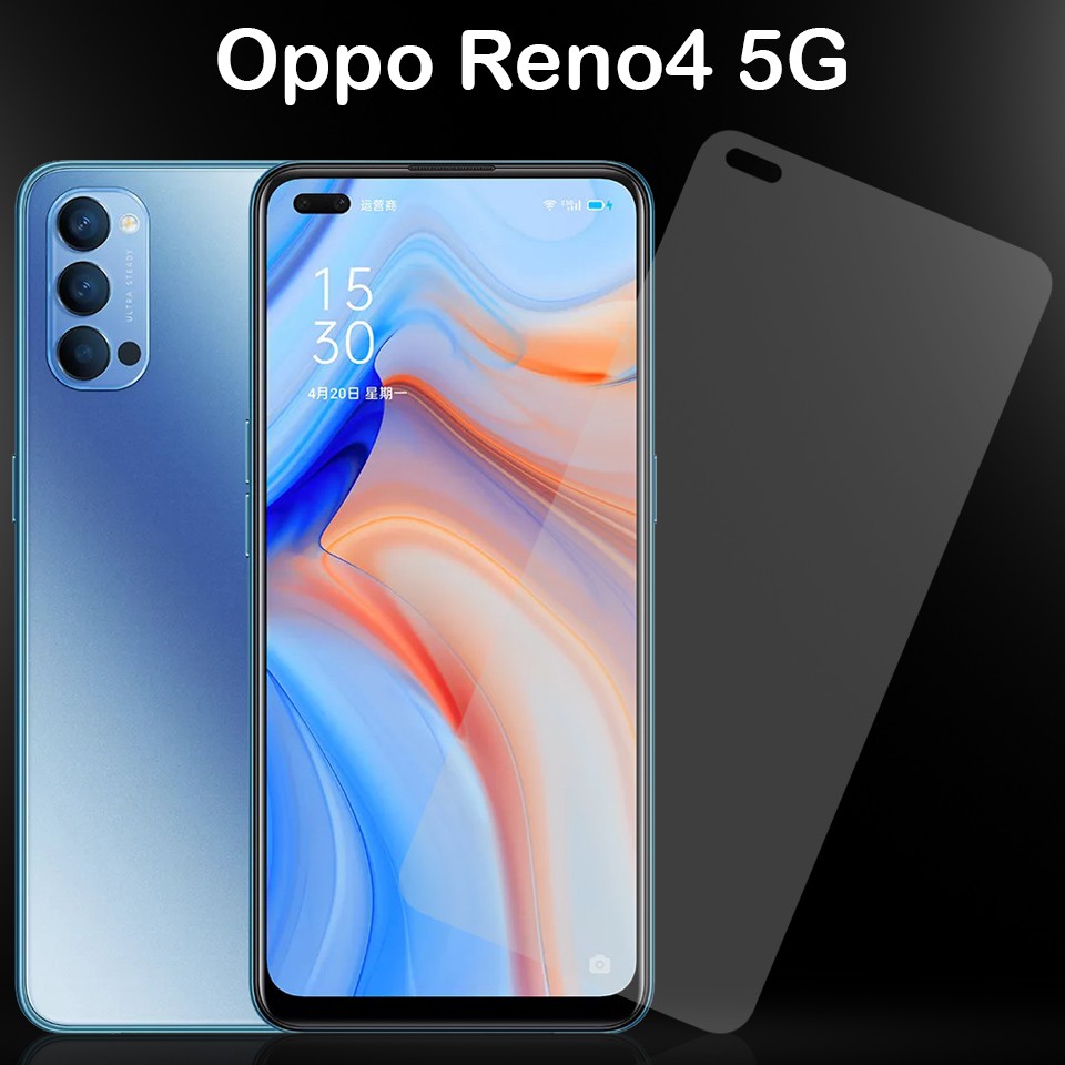 ฟิล์มกระจก นิรภัย ออปโป้ รีโน4 (5จี) / รีโน่ 4แซท / รีโน่3 โปร  Tempered Glass For OPPO Reno4 (5G) /