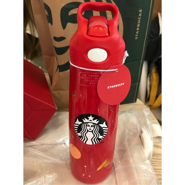 ขวดน้ำ Contigo by Starbucks 560 ml สีแดง