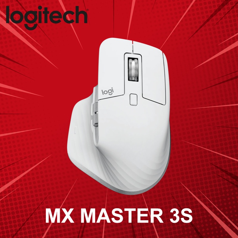 เมาส์ไร้สาย Logitech รุ่น MX Master 3S ประกันศูนย์ 1 ปี