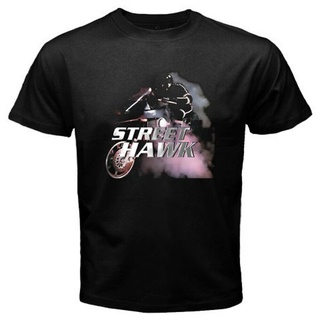 เสื้อผ้าผชเสื้อยืด พิมพ์ลายโลโก้ภาพยนตร์ Street HawkS-5XL