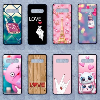 เคส Samsung S10 ลายอินเลิฟ ขอบนิ่มหลังแข็ง เคสมือถือ เคสโทรศัพท์ Case เคส TPU ขอบนิ่มหลังแข็ง ไม่ขูดตัวเครื่อง ไม่กัดขอบ