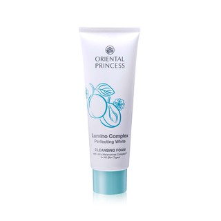 โฟมล้างหน้าเพื่อผิวขาวกระจ่างใส : Oriental Princess Lumino Complex Expert White Cleansing Foam