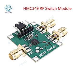 Hmc349 SPDT สวิตช์ RF โมดูลเสาเดี่ยว บอร์ดโยนคู่ 4GHZ แยกสูง