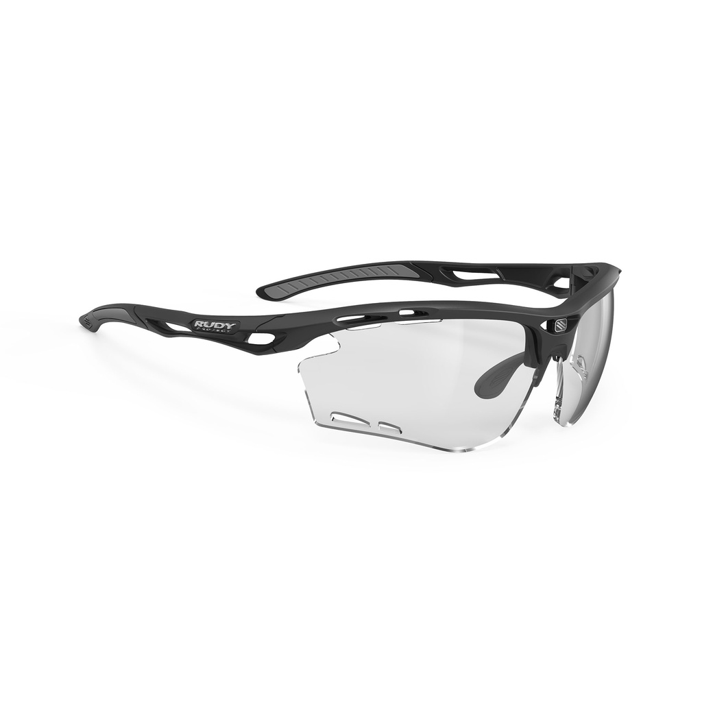 Rudy Project Propulse White Gloss / ImpactX Photochromic 2 LaserPurpleแว่นตากันแดดตีกอล์ฟปรับสีออโต้
