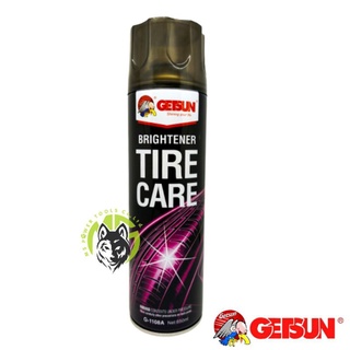 Getsun Brightener Tire Care โฟมเคลือบยางดำ ปรับสภาพดูแลยาง ยืดอายุการใช้งานของยาง เพิ่มความเงาดำ