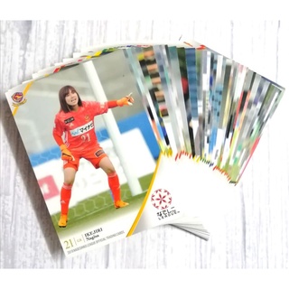 การ์ดฟุตบอลหญิง เจลีค ญี่ปุ่น 2019 NADESHIKO LEAGUE OFFICIAL TRADING CARDS