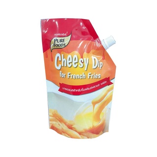 พร้อมส่ง! เพียวฟู้ดส์ มายองเนสจิ้มเฟรนซ์ฟรายส์ รสชีส 1 กิโลกรัม Pure Foods Cheesy Dip 1 kg