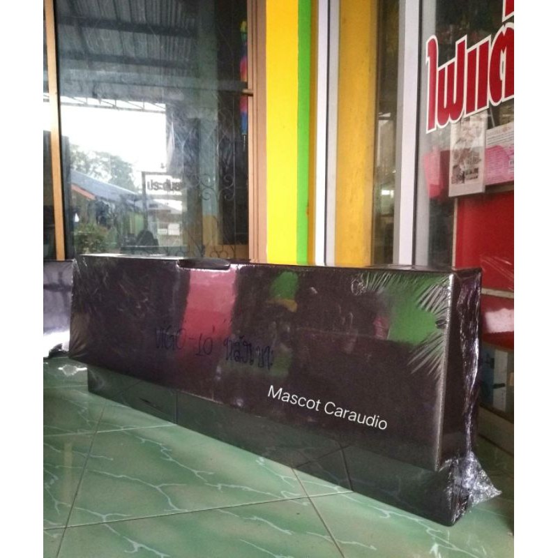 ตู้10"หลังเบาะพิงรถกระบะ4ประตูวีโก้/ไทรทันเก่า (ไม่ต้องขยับเบาะ)