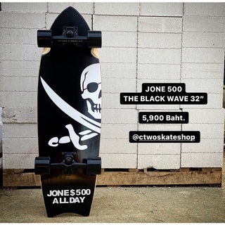 JONE500  SURF SKATE THE BLACK WAVE 32”